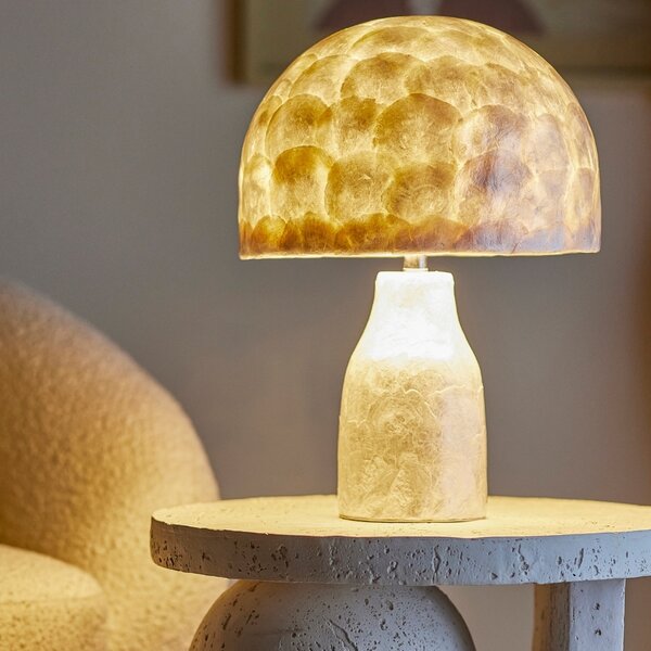 Bílá stolní lampa Bloomingville Adria 43 cm