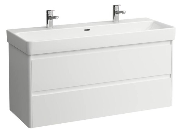 Laufen Base 2.0 skříňka 117x44.5x51.5 cm pod umyvadlo závěsná bílá H4113221082601