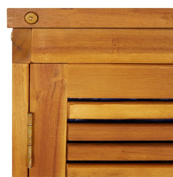 Zahradní úložný box 280 x 87 x 104 cm masivní akáciové dřevo 3155244