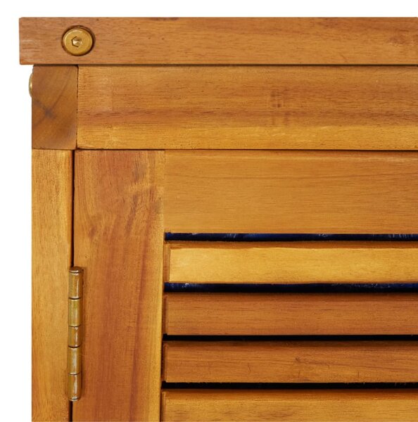 Zahradní úložný box 210 x 87 x 104 cm masivní akáciové dřevo 3155243