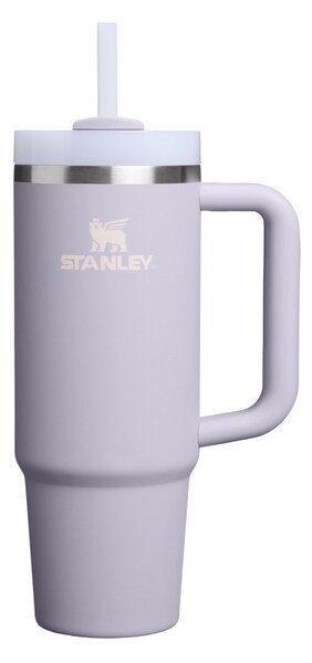 Termoska s brčkem z nerezové oceli v levandulové barvě 890 ml Quencher H2.O FlowState™ Tumbler Purple Dust – Stanley