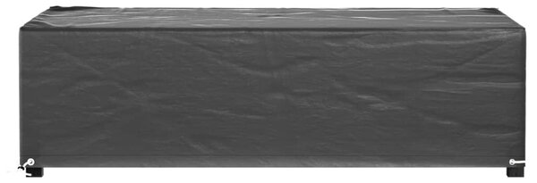 Plachty na zahradní nábytek 2 ks s 8 očky 125x70x35 cm obdélník 3155340