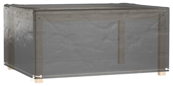Plachty na zahradní nábytek 2 ks s 8 očky 160x120x75cm obdélník 3155345