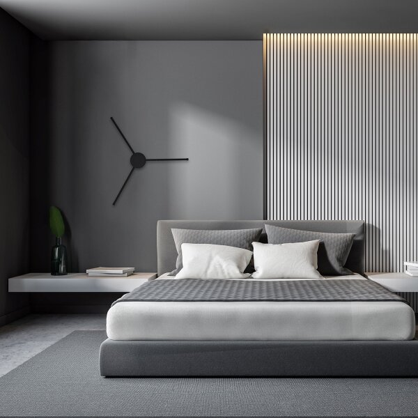 Brilagi - LED Nástěnné svítidlo LUGO TRE LED/14W/230V černá