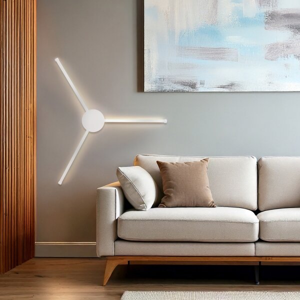 Brilagi - LED Nástěnné svítidlo LUGO TRE LED/14W/230V bílá