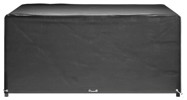 Plachty na zahradní nábytek 2 ks 16 oček 205x205x90 cm čtverec 3155350