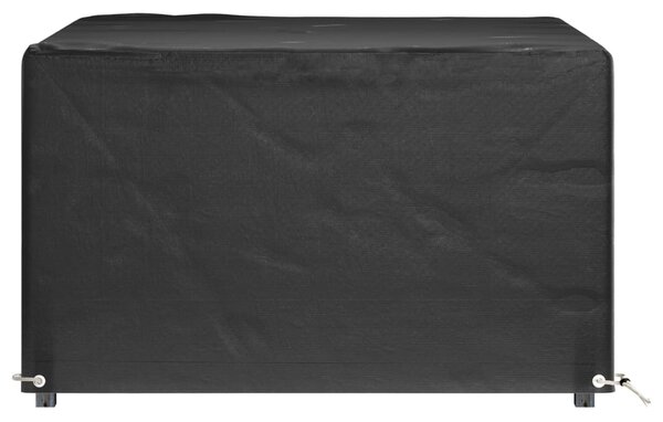 Plachty na zahradní nábytek 2 ks s 8 očky 132x132x80 cm čtverec 3155344