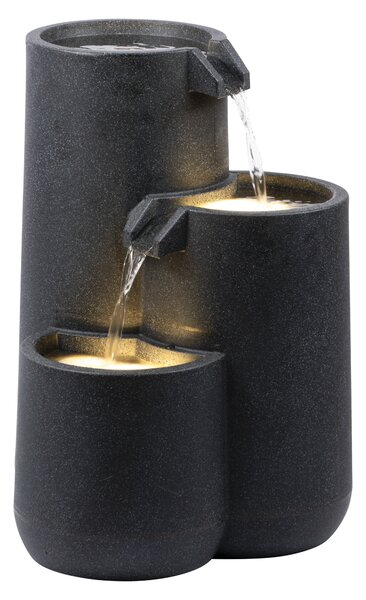 Dobar Zahradní fontána »Brahma«, 3stupňová s LED (100411196)