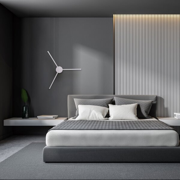 Brilagi - LED Nástěnné svítidlo LUGO TRE LED/14W/230V bílá