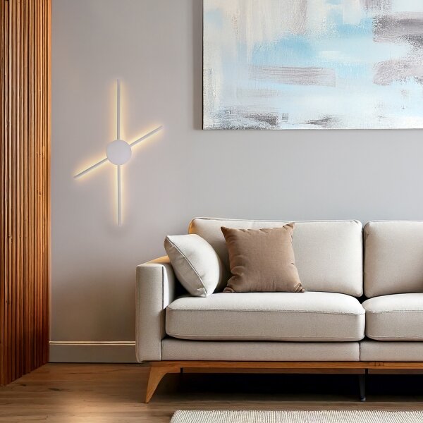 Brilagi - LED Nástěnné svítidlo LUGO QUATTRO LED/16W/230V bílá