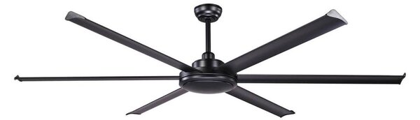 FARO 34203 - Stropní ventilátor ROTTERDAM XL černá pr. 200 cm + dálkové ovládání
