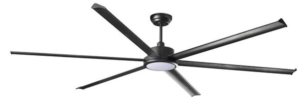 FARO 34207-130-LED Stm. str. vent. ROTTERDAM XXL LED/32W/230V černá pr.250 cm+DO