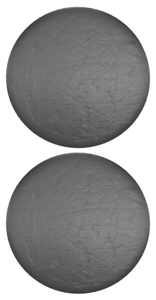 Plachty na zahradní nábytek 2 ks 10 oček Ø 230 x 90 cm kulaté 3155353