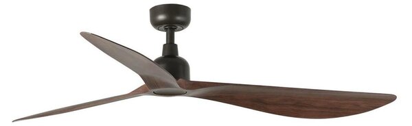 FARO 34362WT - Stropní ventilátor OUTWOOD L hnědá/černá pr. 150 cm WT IP44 + DO