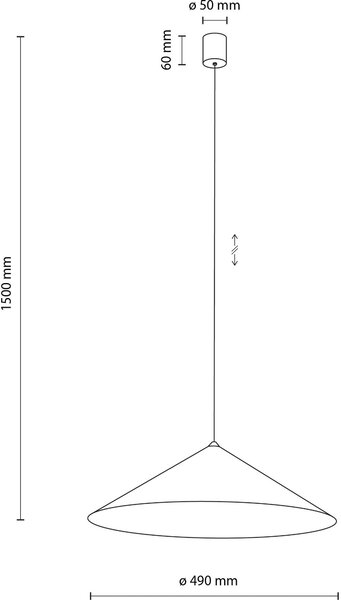 TK Lighting Lume XL závěsné svítidlo 1x11 W vínová 11697