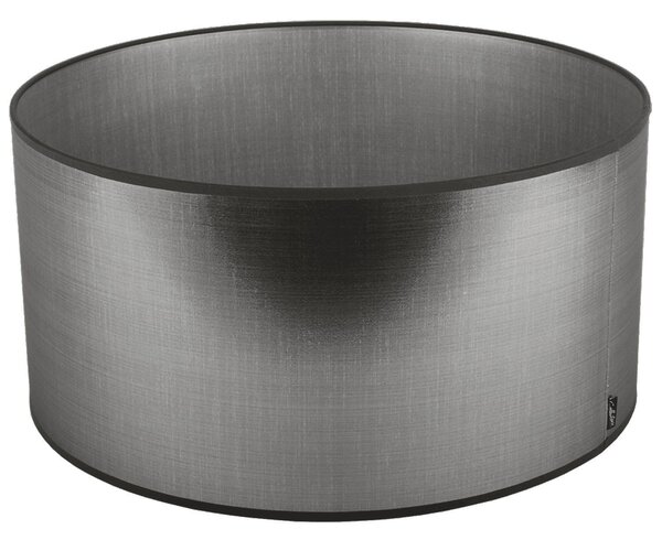 Stříbrno-černé stínidlo Azzuro drum - Ø50cm*25/ E27 - Collectione