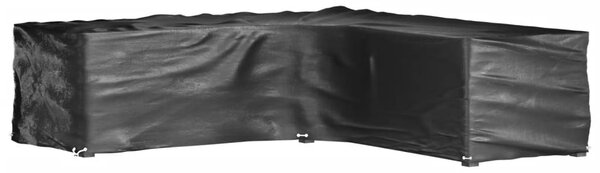 Plachty na zahradní nábytek tvar L 2 ks 16 oček 250x250x70 cm 3155372