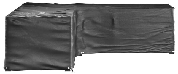 Plachty na zahradní nábytek tvar L 2 ks 16 oček 250x250x70 cm 3155372