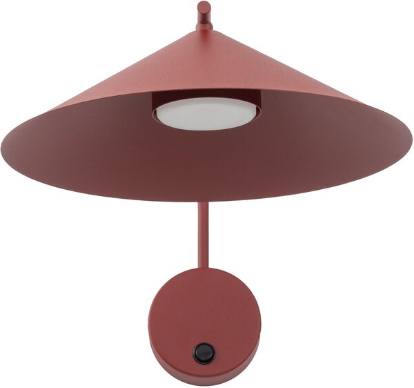 TK Lighting Lume S nástěnné svítidlo 1x11 W vínová 11693
