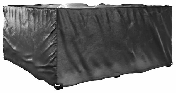 Plachty na zahradní nábytek tvar L 2 ks 12 oček 185x185x90 cm 3155369