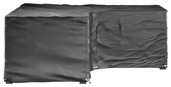 Plachty na zahradní nábytek tvar L 2 ks 12 oček 185x185x70 cm 3155368