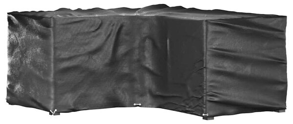 Plachty na zahradní nábytek tvar L 2 ks 12 oček 185x185x90 cm 3155369