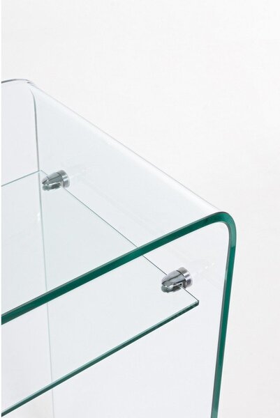 Skleněný konzolový stolek 35x110 cm Iride – Bizzotto