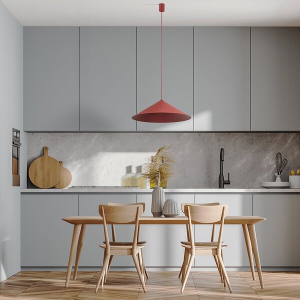 TK Lighting Lume XL závěsné svítidlo 1x11 W vínová 11697