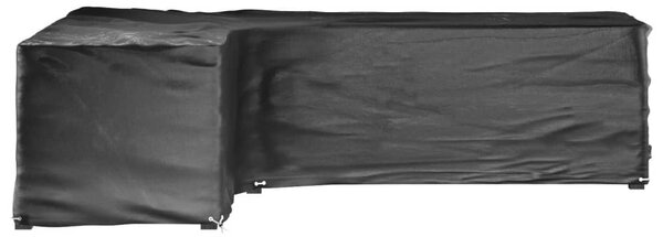Plachty na zahradní nábytek tvar L 2 ks 16 oček 210x260x80 cm 3155379
