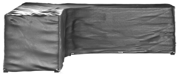 Plachty na zahradní nábytek tvar L 2 ks 20 oček 300x300x90 cm 3155376