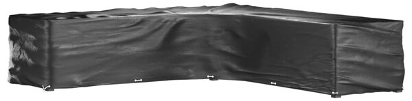 Plachty na zahradní nábytek tvar L 2 ks 20 oček 300x300x70 cm 3155375