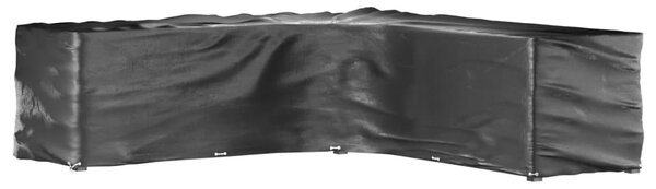 Plachty na zahradní nábytek tvar L 2 ks 20 oček 300x300x90 cm 3155376