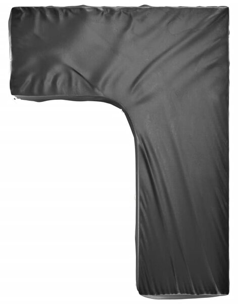 Plachty na zahradní nábytek tvar L 2 ks 16 oček 210x260x80 cm 3155379
