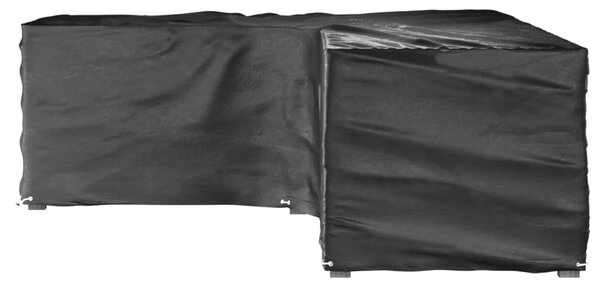 Plachty na zahradní nábytek tvar L 2 ks 16 oček 210x260x80 cm 3155379