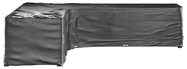 Plachty na zahradní nábytek tvar L 2 ks 20 oček 300x300x70 cm 3155375