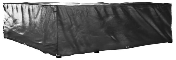 Plachty na zahradní nábytek tvar L 2 ks 20 oček 300x300x90 cm 3155376