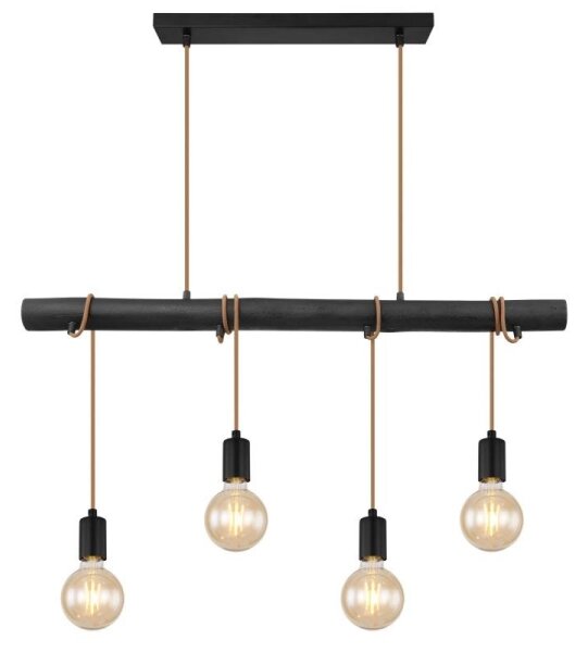 Globo 15459-4H - Lustr na lanku LEO 4xE27/60W/230V