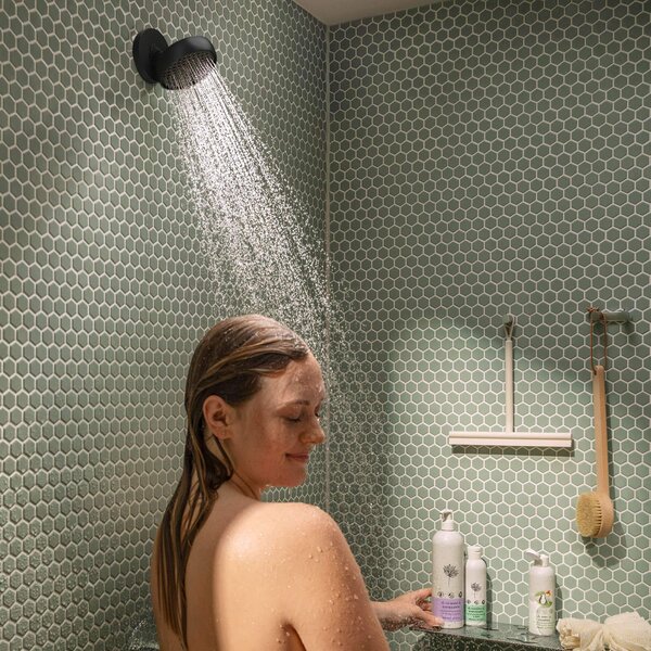 Hansgrohe Activera Select S hlavová sprcha 9.5x9.5 cm kulatý černá 28061670