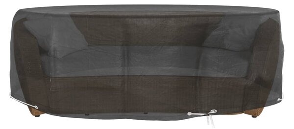 Plachty na zahradní nábytek 2 ks 8 oček Ø 188 x 50 cm kulaté 3155384