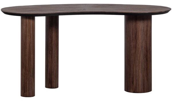 -25 % Dny MOMENTI– WOOOD Tmavě hnědý toaletní stolek Sun 150 x 62 cm
