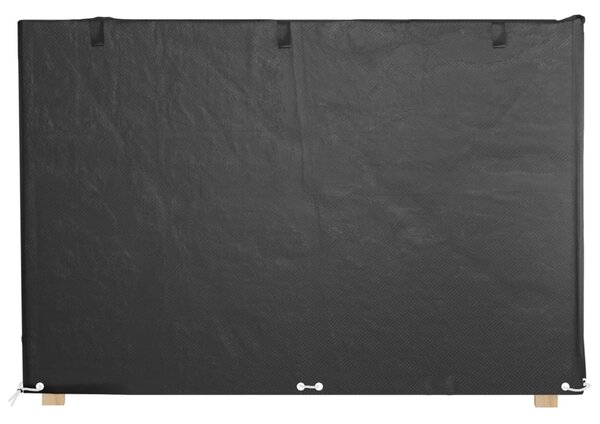 Plachty na zahradní houpačku 2 ks 12 oček 215x150x130/150 cm PE 3155382