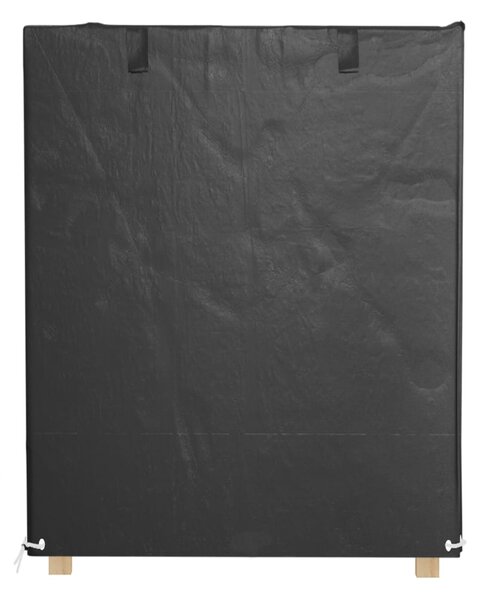 Plachty na zahradní houpačku 2 ks 8 oček 125x90x135/165 cm PE 3155381