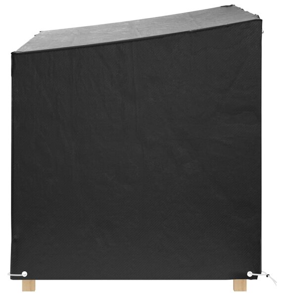 Plachty na zahradní houpačku 2 ks 12 oček 215x150x130/150 cm PE 3155382
