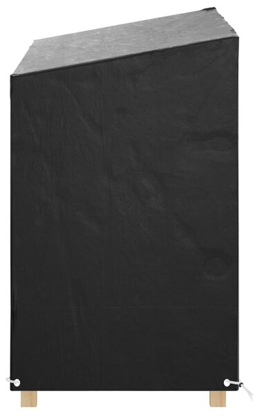 Plachty na zahradní houpačku 2 ks 8 oček 125x90x135/165 cm PE 3155381