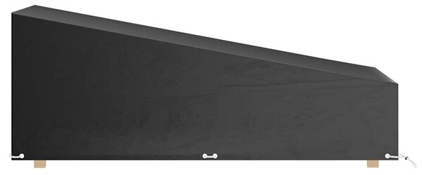 Plachty na zahradní lehátko 2 ks 12 oček 200 x 65 x 35/60 cm PE 3155395