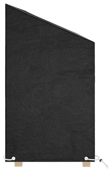 Plachty na zahradní lavice 2 ks 8 oček 190 x 70 x 70/88 cm PE 3155391