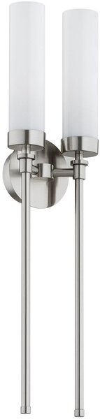 Argon Preston nástěnné svítidlo 2x7 W bílá-nikl 7292