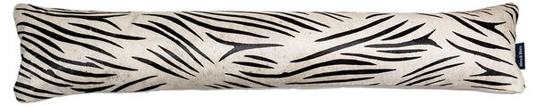 Kožený dlouhý polštář z hovězí kůže Cow zebra - 90*20*10cm - Mars & More