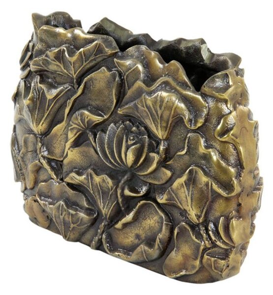 Bronzová antik kovová váza Palesa antique bronze M - 35*6*25 cm - Light & Living