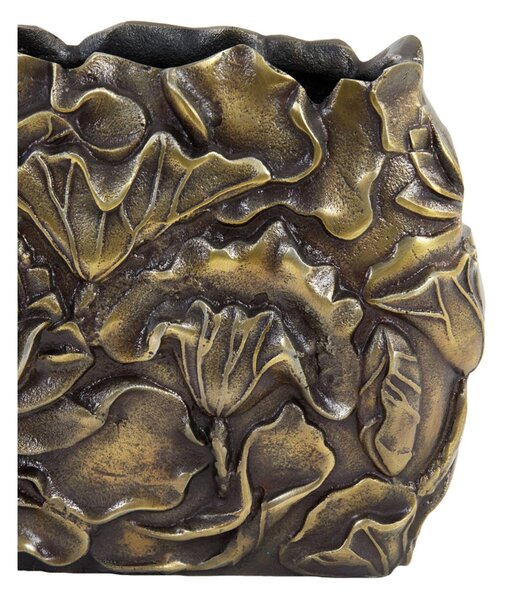 Bronzová antik kovová váza Palesa antique bronze M - 35*6*25 cm - Light & Living